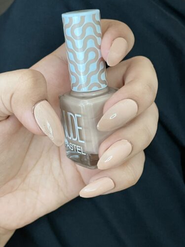PASTEL NUDE NAIL POLISH-757 photo review