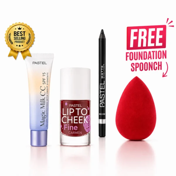 Pastel Timeless Look + FREE Foundation Sponge | 24% OFF