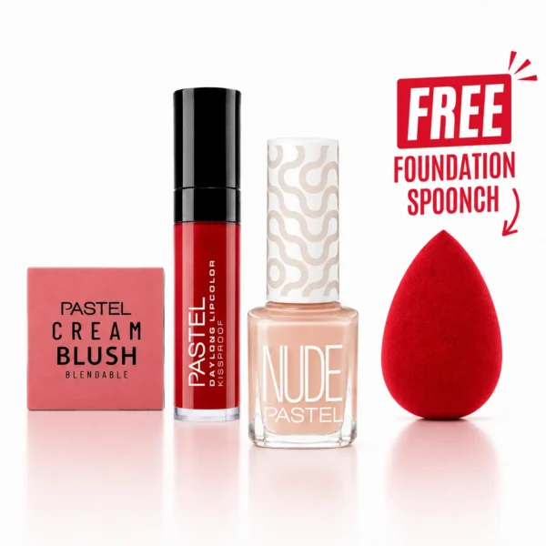 Pastel Glam Essentials Bundle | 24% OFF + FREE Foundation Sponge