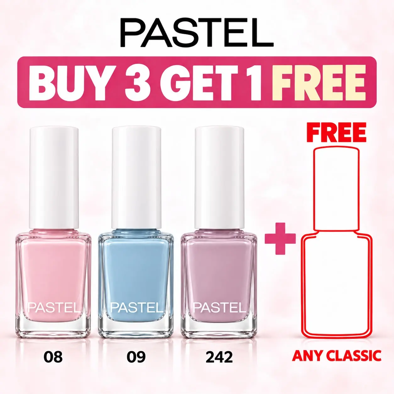 PASTEL BUNDLE NAIL POLISH